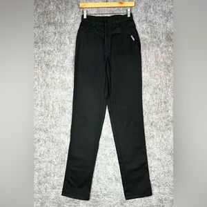 Authentic Rockies Vintage Jeans Black High Waisted Denim Pants 28x35 Tall